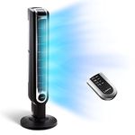 Lasko 2511 36″ Tower Fan with Remote Control - Features 3 Whisper Quiet Speeds and Built-in Timer 36 Inch