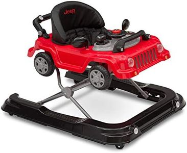 Jeep Classic Wrangler 3-in-1 Grow with Me Walker by Delta Children, Red