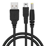 iafer Data & Power USB Cable Compatible with Sony PSP 1000, 2000, 3000