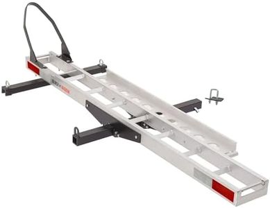 Black Widow Aluminum Dirt Bike Carrier with Wheel Chock - 400 lb. Capacity