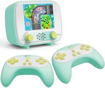 Handheld Game Console, Retro Handheld Game Console with 2.8-inch LCD Screen,Featuring 216 Single-Player Games and 84 Two-Player Games, Suitable for Children and Adults