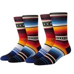 Stance Crew Socks - Curren - Large 2 Pack