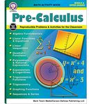 Mark Twain Pre-Calculus Grades 6-12 Math Workbook, Algebra Fundamentals, Trigonometry, Graphing, Pre Calculus 6th Grade Math Workbook and Up, Classroom or Homeschool Curriculum