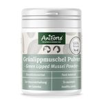 AniForte Green Lipped Mussel for Dogs and Cats 100g Powder - 100% Natural Joint Supplement with Glucosamine, Lipids, Omega-3 Fatty Acids, Minerals and Amino Acids