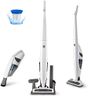 Kenmore DS1030 Cordless Stick Vacuum Lightweight Cleaner 2-Speed Power Suction LED Headlight 2-in-1 Handheld for Hardwood Floor, Carpet & Pet Hair, White