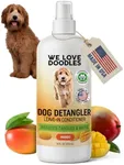 We Love Doodles Dog Detangler Spray - Leave-in Conditioner for Dogs - Dog Detangling Spray - Dematting Spray for Dogs - Tangle Remover - Made in The USA - Large 16 fl oz (Mango)