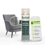 Invisel Fabric & Upholstery Protector Spray (600ml) | Nano Coating for 6 Months Stain & Water Protection | Ideal for Sofa, Carpets, Cushions | Invisible, Long-Lasting Fabric Protector | Aerosol