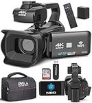 NBD Video Camera, 4K Camcorder 64MP