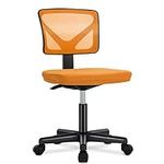DUMOS Armless Desk Chairs with Whee