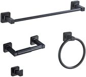 Matte Black Bathroom Hardware Set 4