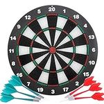 Safety Dart Board Set for Kids and 