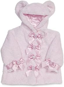 Bearington Baby Pink Huggie Bear Coat (12-24 Months)