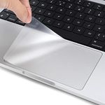 Midkart Smooth Trackpad Protector Cover Compatible With Macbook Air 13 Inch With Touch Id (Model M1 A2337/A2179/A1932-Release 2021 To 2018) Bubble-Free Protector,Matte,Transparent