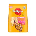 Pedigree Puppy Dry Dog Food, Chicken & Milk, 20 kg, Contains 37 Essential Nutrients, 100% Complete & Balanced Food for Puppies