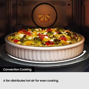Samsung 23L Combi Microwave Oven – Silver