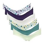 Intimate Portal Cotton Maternity Underwear Under The Bump Pregnancy Postpartum Panties Women's Bikinis 6-pk Botane M