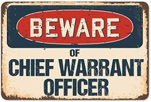 SignMission Chief Warrant Officer, 10" X 14" Aluminum Sign