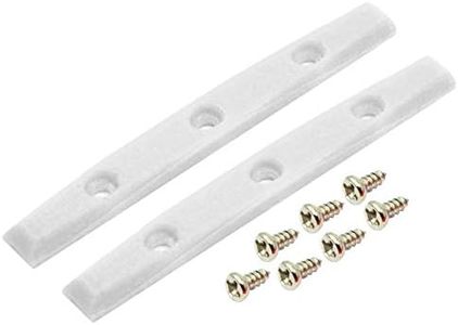 Teak Tuning Gem Edition Board Rails, Set of 2 with Screws, White Quartz Colorway