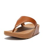 FitFlop I88592-050 LULU LEATHER TOEPOST Light Tan US07