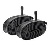 YunSCM 2-Pack 26" Bike Inner Tubes 26x1.75/1.95/2.125 ETRTO 47/57-559 AV32mm Schrader Valve 26" Bicycle Tyre Tubes Compatible with 26x1.75 26x1.90 26x1.95 26x2.0 26x2.10 26x2.125 Bike Tyre Tubes