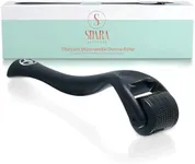 Sdara Black Derma Roller Microneedling Roller Face - Includes Free Storage Case