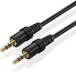 TNP Gold Plated 3.5mm Audio Cable (10 Feet) - Male to Male AUX Auxiliary Stereo Headset Jack Adapter Wire Cord Plug Connector for iPhone iPod iPad, Android Smartphone Tablet, Home Car System