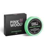 Pink Woolf Shaving Soap REFILL for Men – SEABUCKTHORN & ALOE VERA Wet Shave Soap with Rich Creamy Lather & Smooth Razor Glide for Safety Razor & Brush Shaving – 50g