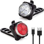 Vont USB Rechargable Bike Light Set