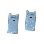 Abaodam 2 pcs Soft Wall Stickers Kid Safety Wall pad Animal Pattern Wall Cushion Kid Room Wall Padding Kids Protector pad Anti-Collision Toddler pu Leather Children's Room