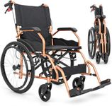 Veltoptree Transport Wheelchair for Adults, Portable Folding Wheelchair