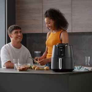 Ninja 3.8L Air Fryer – Grey, Rapid Hot Air Cooking