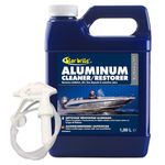 STAR BRITE Ultimate Aluminum Cleaner & Restorer - Aluminum Boat Cleaner - Perfect for Pontoon Boats, Jon Boats & Canoes, 1,89L