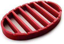 NORPRO NOR-405 Red Oval Silicone Roast Rack