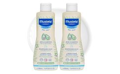Mustela Gentle Shampoo 500ml – Pack of 2 | Tear-Free Baby Hair & Scalp Cleanser | Gentle, Nourishing & Hypoallergenic for Newborns & Infants