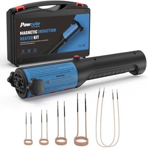 Induction Heater 1200W for Bolt Removal, Magnetic Heating Tool with 6 Coils, Handheld Heat Tool for Rusty Nuts and Bolts, Blue