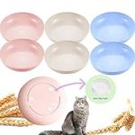 6-Pack Cat Food Bowl with Non Slip 