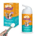 Tetesol Dog Cream Moisturiser for Itchy Dry Flaky Skin, Allergy Relief, Hot Spot, Rash, Eczema, Small Wounds, Sores,Irritated & Inflamed Paw and Skin Fold-for Dogs & Cats 100g