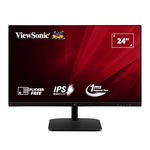 ViewSonic (from USA) 60.96 Cm (24") FHD IPS Monitor for Home and Office Use, 100 Hz, 1 MS Response time, AMD Free Sync, Dual Speaker, Wall Mount, Bezel Less, Eye-Care, Srgb104%, HDMI, VA2432-MH