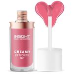 Insight Cosmetics Creamy Lip & Cheek Tint | Dewy & Radiant Finish | Lightweight Blush | Ultra-Pigmented Formula | Buildable Liquid Blush, 7.5gm(02-PINK FIELDS)