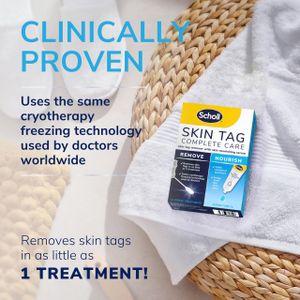 Scholl Skin Tag Removal Kit – Easy At-Home Remover