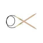 KnitPro KP35318 60 cm x 4 mm Basix Fixed Circular Needles, Birch, Beige