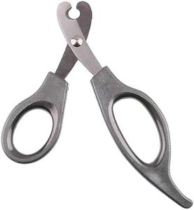 cature Care by Nature Pet Nail Clippers For Small Animals - Best Cat Nail Clippers And Claw Trimmer For Home Grooming Kit - Professional Grooming Tool For Small Dog Cat Rabbit Bird Puppy Kitten (Grey)