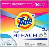 (Original Scent, High-Efficiency) - Tide Ultra Original Vivid White and Bright High Efficiency Laundry Detergent with Bleach 95 oz