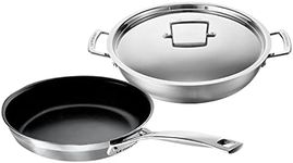 Le Creuset 3 Ply Stainless Steel Cookware Set (2 Pieces)