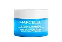 Marcelle Peptide + Probiotic Firming Anti-Wrinkle Moisturizer, Smoothing & Hydrating Day & Night Care, Cruelty-Free, Hypoallergenic, Paraben-Free, Fragrance-Free, Non-Comedogenic, 50 mL