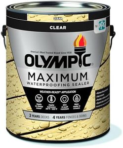 Olympic Maximum 1 gal. Clear Exterior Waterproofing Sealant Low VOC