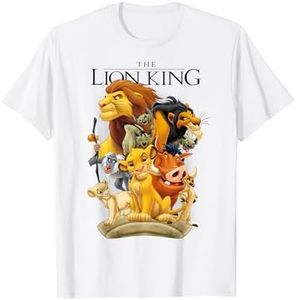 Disney Lion King Pride Land Characters Maglietta
