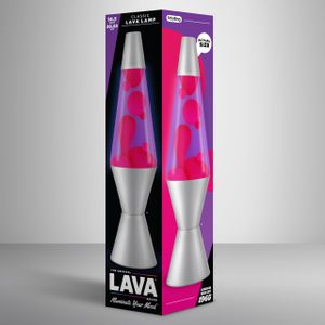 Lava Lamp 14.5-Inch – Pink and Purple Retro Light
