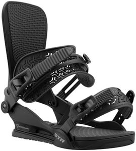 Union STR Men's Snowboard Bindings, Black 25, Large