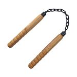 Spanco Wooden Karate Martial Arts Equipment nunchaku, chainsticks, chuka Sticks,kansa, Karate Sticks Great for Training